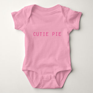 Body Bébé Fille Pink Cutie Pie