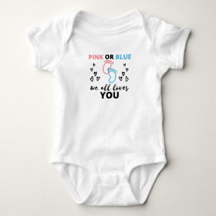 Body Bébé Genre Révéler Les Idées Rose Ou Bleu Nous Aim