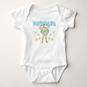Body bébé Hercule Flèches et Haltères Flex