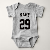 Bébé jaune et noir | Design Jersey Sport