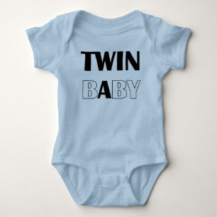 BODY BÉBÉ JUMEAU A