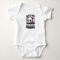 Body Bébé – Juste une Fille qui Aime les Pandas