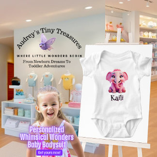 Body bébé Merveilles Fantaisistes Personnalisées