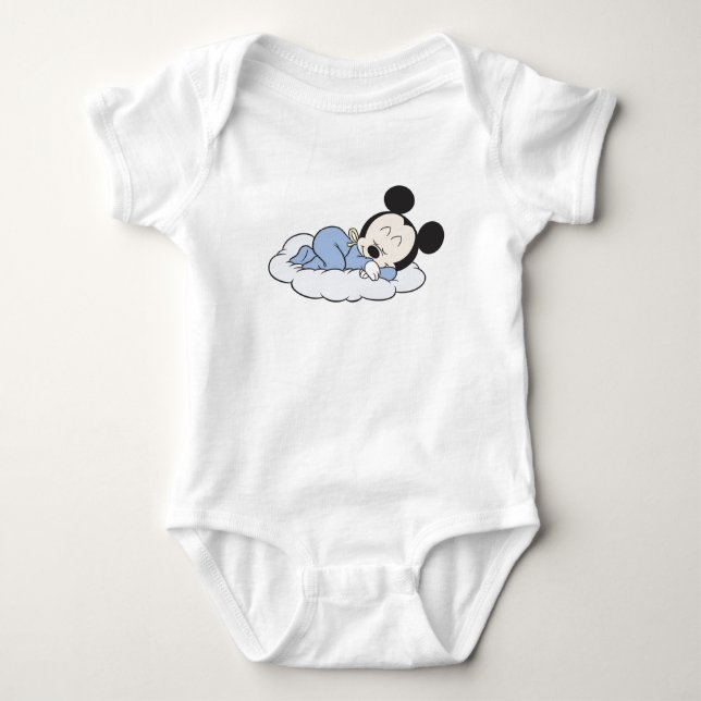 Body Bébé Mickey dormant (Devant)