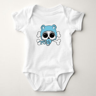 Body Bébé mignon Crâne garçon