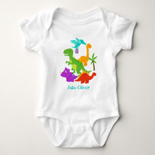 Body Bébé mignon Dinosaures