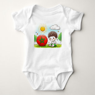 Body bébé mignon Maroc – Petite fierté marocaine