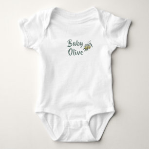 Body Bébé mignon Olive 