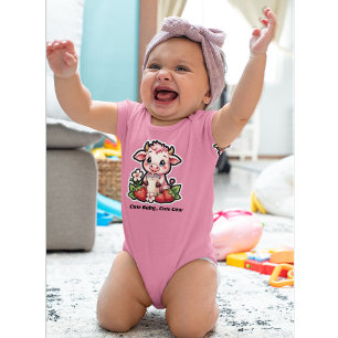 Body Bébé Mignon, Vache Mignonne