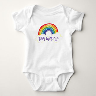 Body Bébé minuscule d'arc-en-ciel de miracle