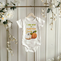 Bébé Né en Saison de Citrouilles