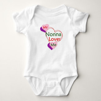 Body bébé Nonna m'aime