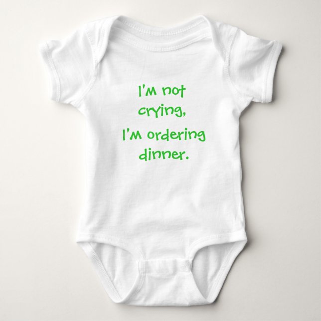 Body Bébé Onsie (Devant)