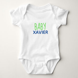 Body bébé personnalisé une pièce