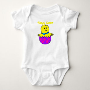 Body bébé poulet de Pâques