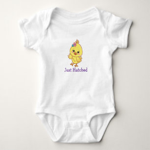 Body Bébé Poussin Mignon Personnalisé, Cadeau Baby Show