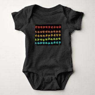 Body Bébé Puzzles colorés