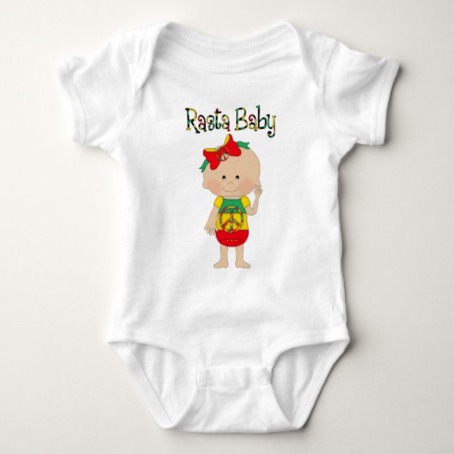 Body Bébé Rasta (Devant)