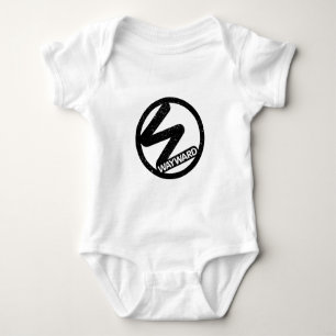 Body Bébé Romper Black Wayward Logo