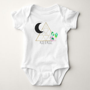 Body Bébé sacré de la géométrie fait en magie.