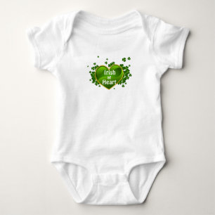 Body bébé Saint-Patrick Irlandais de cœur