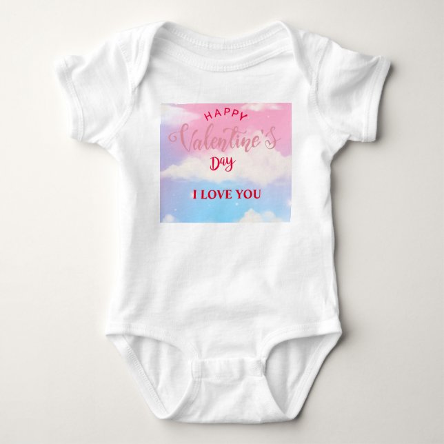 Body Bébé Saint-Valentin (Devant)