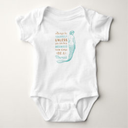 Body bébé sirène