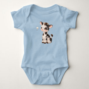 Body bébé vache – Animal de ferme tacheté mignon