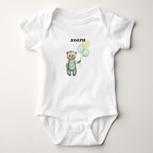 Body bébé vert doux bébé bébé bébé bébé (Devant)