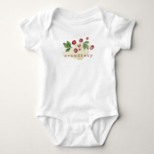 Body bébé Watercolor Cranberry