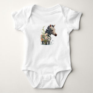 Body bébé Zèbre Mignon Safari Animal