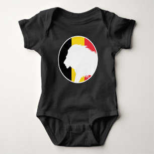 Body Belgique Lion drapeau national belge