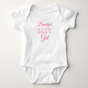 Body Belle Bébée rose