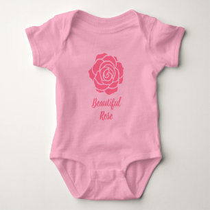Body Belle combinaison Rose rose pour bébé