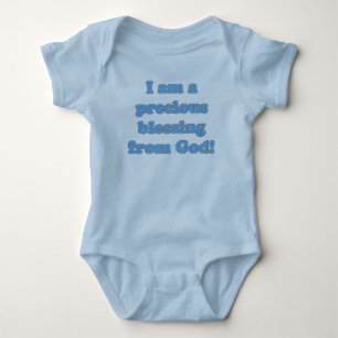 Body Bénédiction de plante grimpante de bébé bleu d