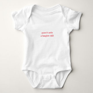 Body Bénédictions de bébé fille