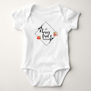Body Berry First 1er anniversaire fraise Moderne