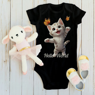 Body Beurre de Kitten mignon Bonjour le monde