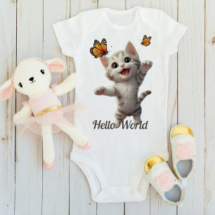 Body Beurre de Kitten mignon Bonjour le monde