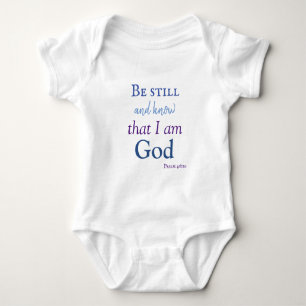 Body Bible Verbe Soyez immobile et sachez