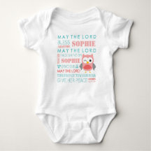 Bible Verse Chouette Baby T Chemise