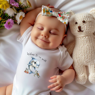 Body Bienvenue au nouveau bébé dauphin