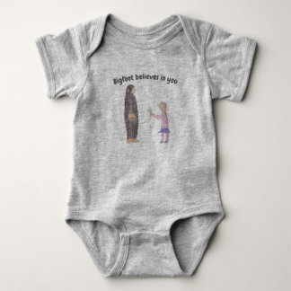 Body Bigfoot croit en toi bébé une pièce