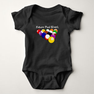 Body Billiard Balls Design Bodysuit bébé