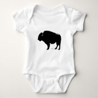 Bison de Buffalo Art noir et blanc