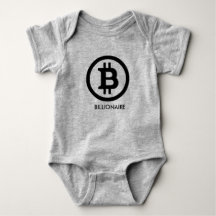 Bitcoin - combinaison du Jersey de bébé