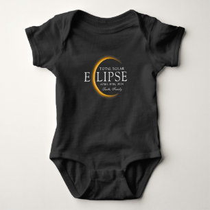 Body Black & Gold 2024 Texas Total Solar Eclipse Family