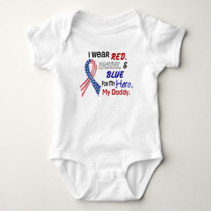 Body Bleu blanc rouge pour mon papa