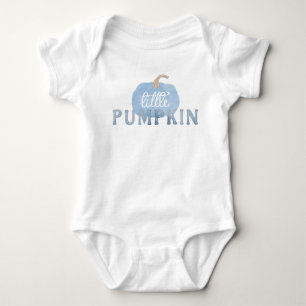 Body Bleu Petit Citrouille Bébé Premier Anniversaire d'