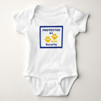 Body Blouse Baby PROTÉGÉ PAR des CHIENS